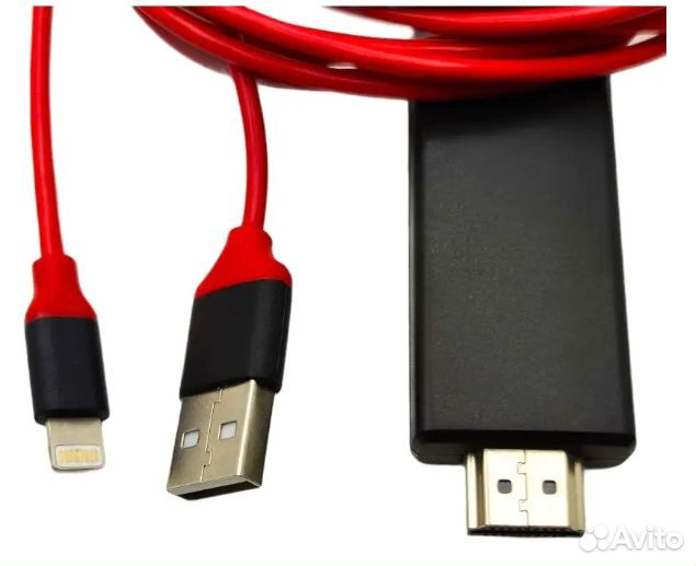 Кабель для Apple Lightning hdtv hdmi 2m LD7