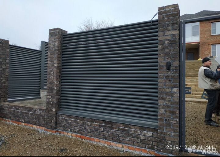 Забор Жалюзи /Металлический забор Жалюзи / Ранчо