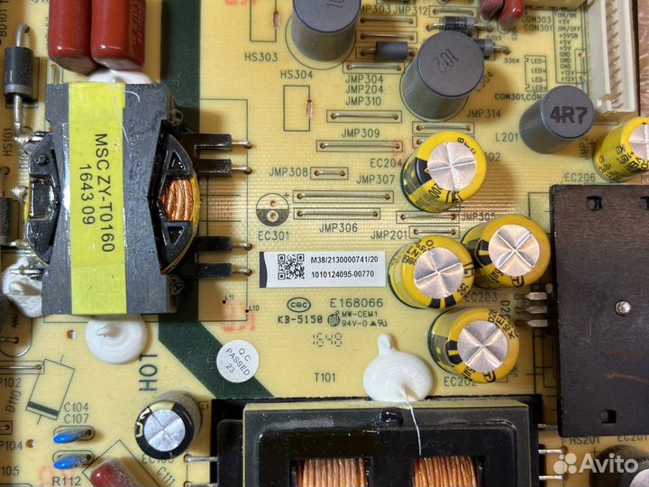 Плата питания haier le55u6500
