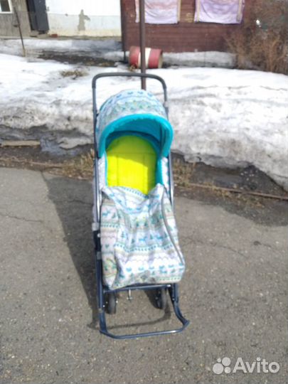 Детские зимние санки