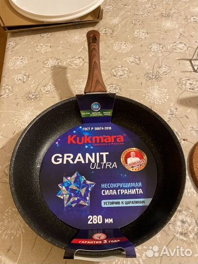 Сковорода 28 kukmara