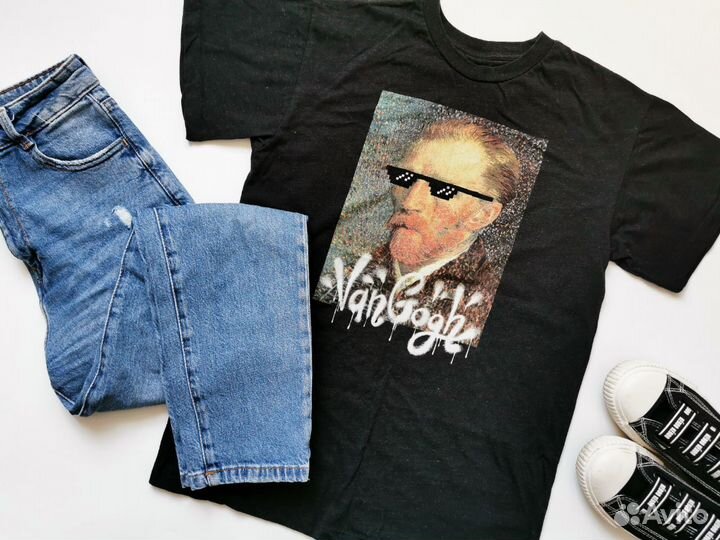 Джинcы Zara и футболка xs комплектом