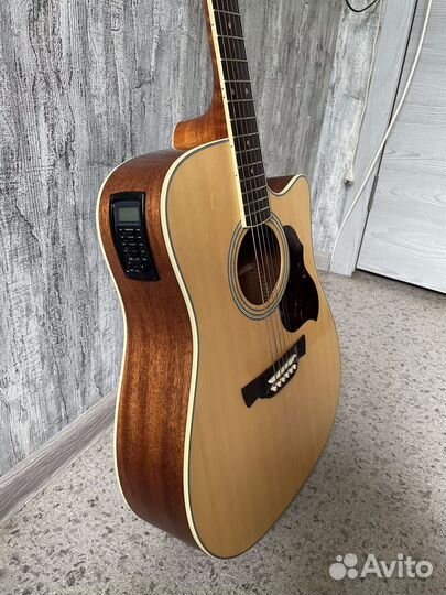 Гитара электроакустика crafter de-6/n (Корея)