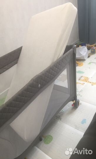 Детская кровать манеж с матрасом