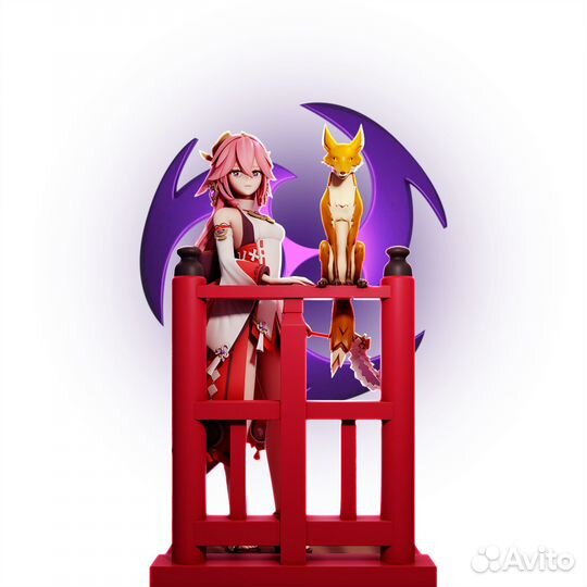 Фигурка Nelto Genshin: Яэ Мико