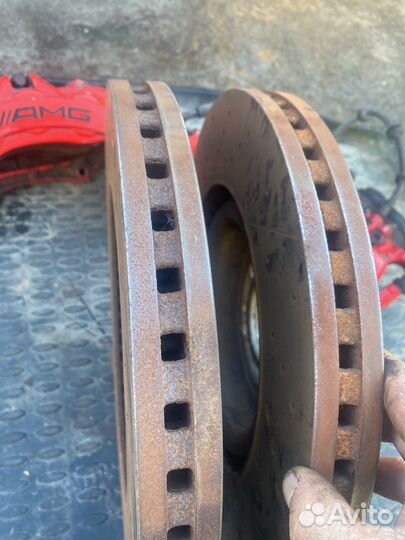 Тормозная система 6.3 amg mercedes w166