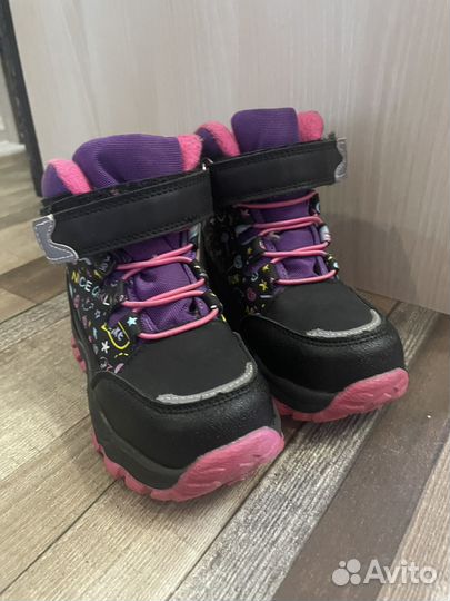Ботинки демисезонные для девочки 25 размер