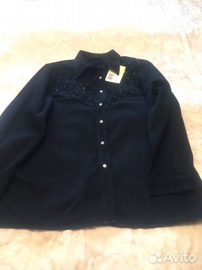 Рубашка джинсовая