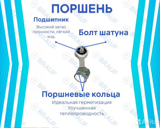 Ремкомплект для компрессора Land Rover Hitachi