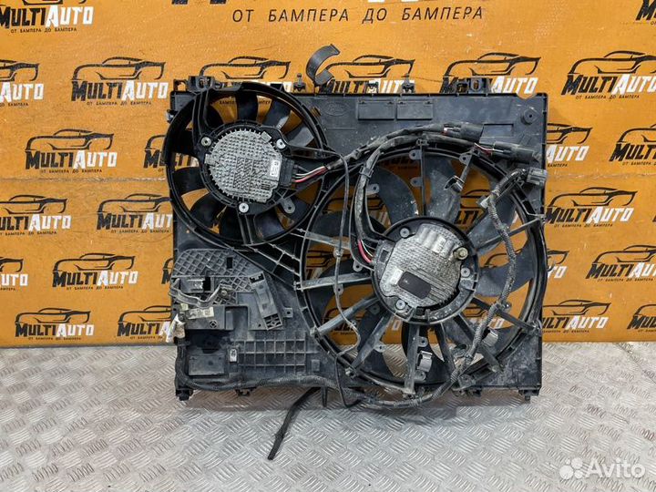 Диффузор радиатора Land Rover Discovery 5 3.0L 24V