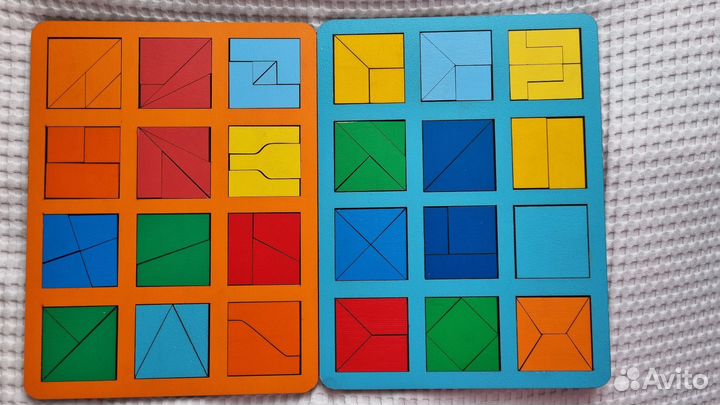 Квадраты никитина 1,2 уровень