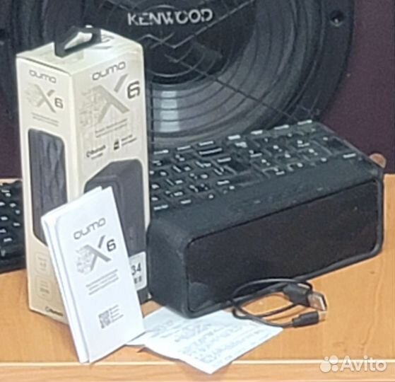 Bluetooth Qumo X6, блютус колонка