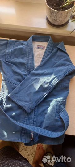 Синий комплект для Самбо 