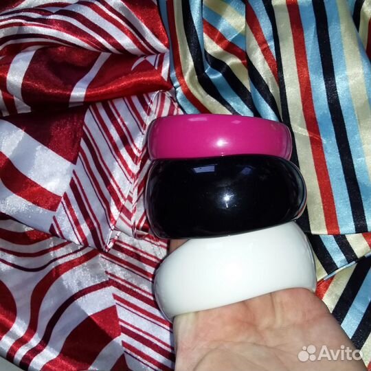 Два платка Полоски и браслеты