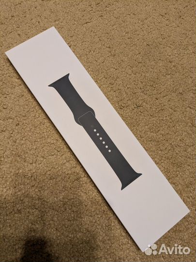 Ремешок Apple Watch Midnight Sport Band 45мм