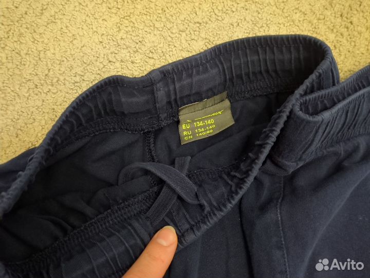 Спортивные штаны для мальчика 134-140, 3 штуки