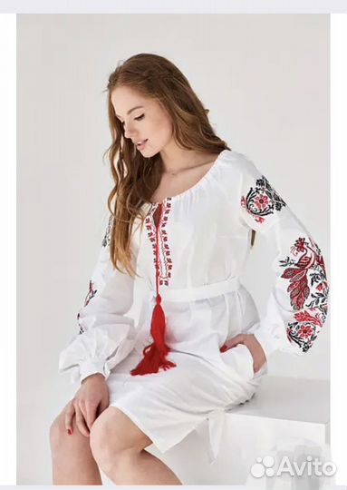 Платье в этно стиле
