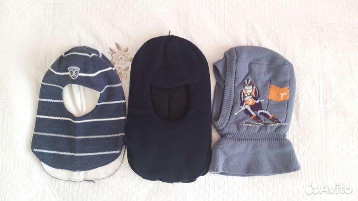 Шапка шлем для мальчика