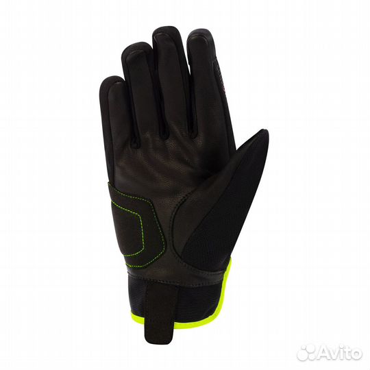 Motorradhandschuhe Bering Fletcher EVO Schwarz-Fluo Черный