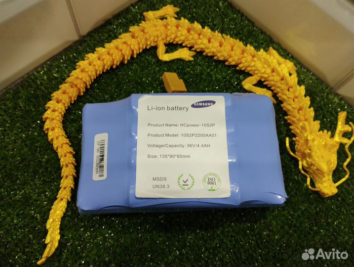 Аккумулятор для гироскутера Li-ion 10s2p 36v 4.4Ah