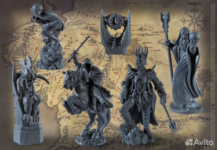 Шахматы Властелин колец оригинал новые