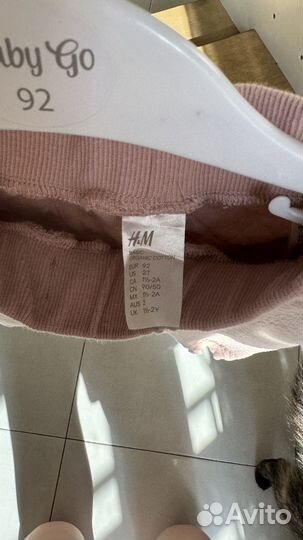 Комплект костюм hm 92 свитшот штаны