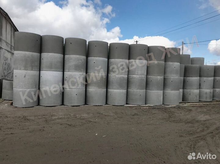 Жби кольца колодезные паз-гребень