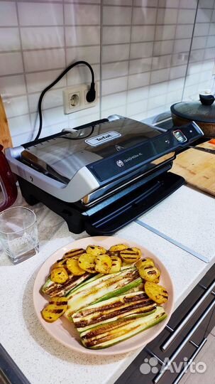 Электрогриль tefal optigrill elite xl