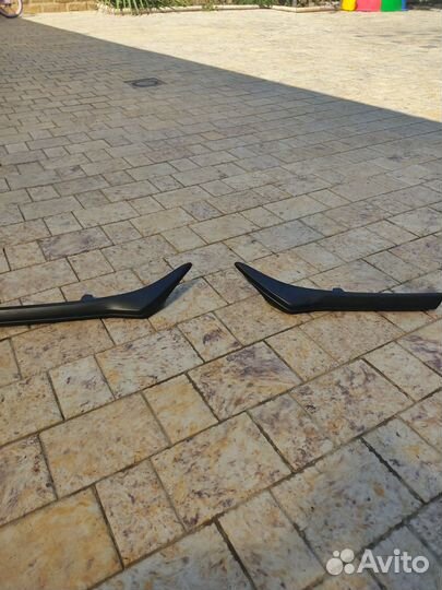 Накладки бампера Камри70 sport edition