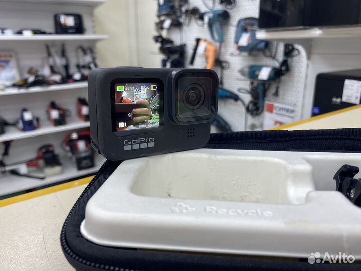 Экшен камера Go Pro Hero 9 Black Edition (шур)