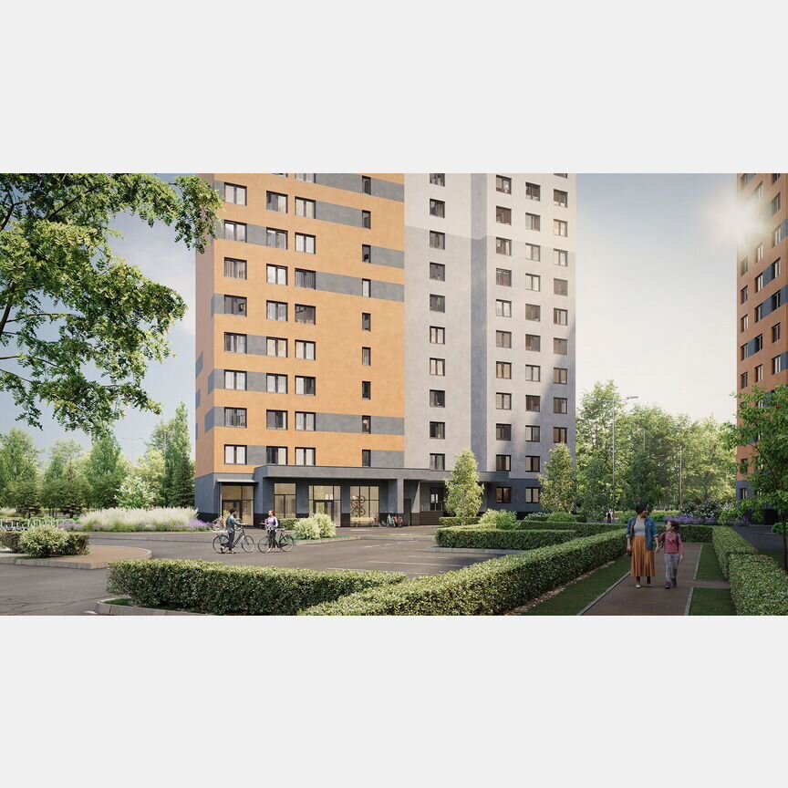 2-к. квартира, 59 м², 8/24 эт.