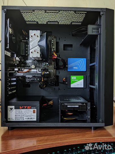 Компьютер GTX 1650 super, Ryzen 5 4500