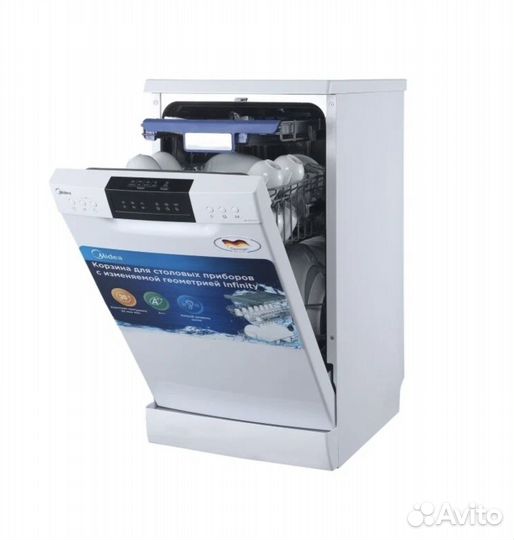 Midea MFD45S110W посудомоечная машина
