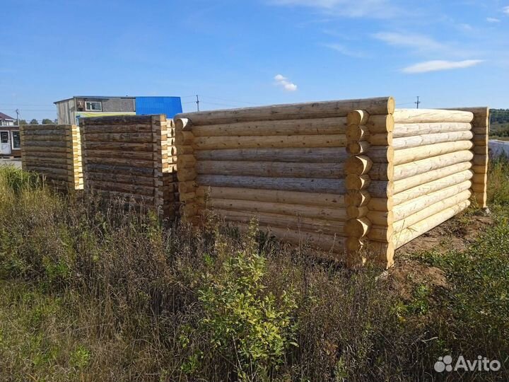 Сруб бани 6 на 4 и 5 на 3