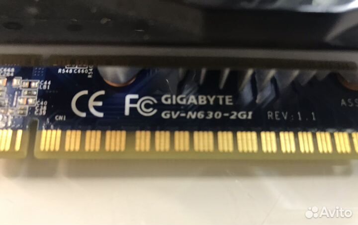 Видеокарта gigabyte gv-630-2gi