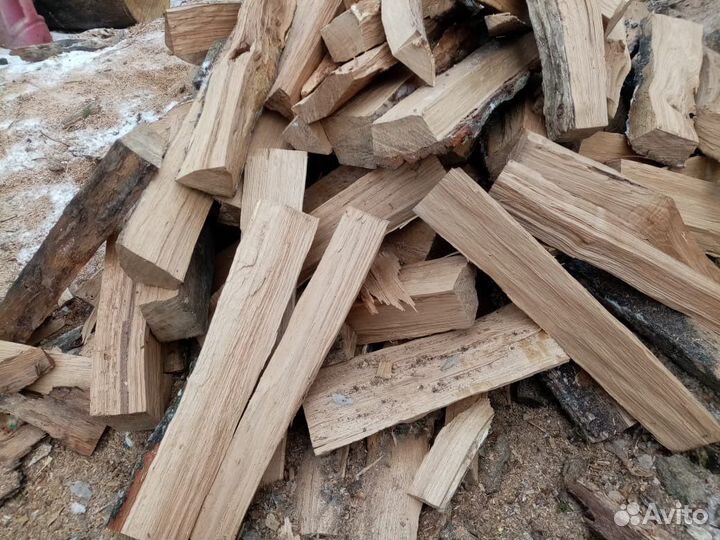 Дрова в мешках дуб