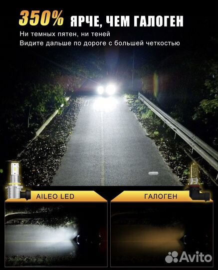 Светодиодные лампы LED hb3