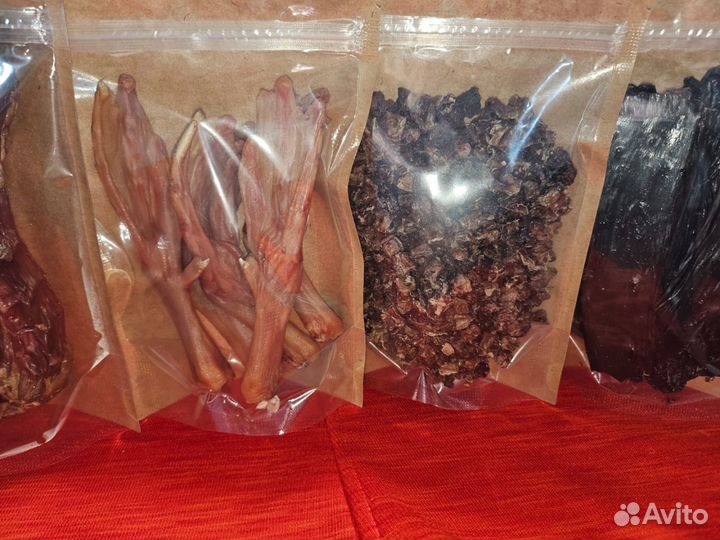 Сушёные лакомства для собак оптом