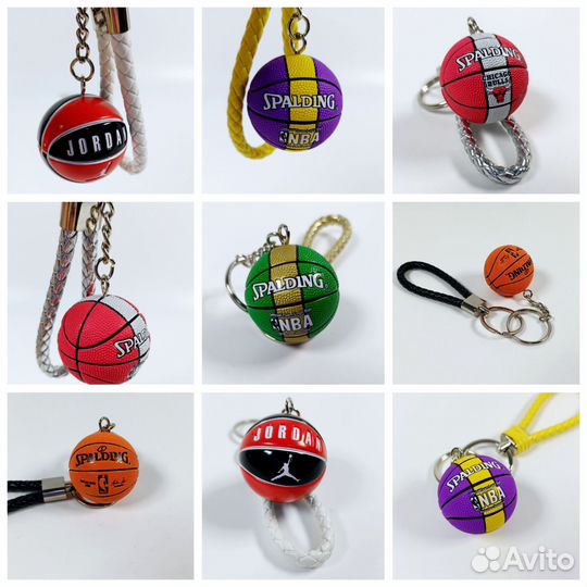 Брелок спорт баскетбол теннис волейбол