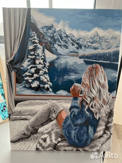 Готовая картина по номерам