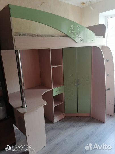 Детская кровать чердак