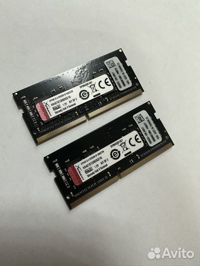 Оперативная память DDR4 16GB для ноутбука