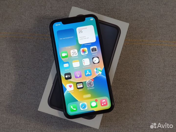 Телефон iPhone XR 64gb Black