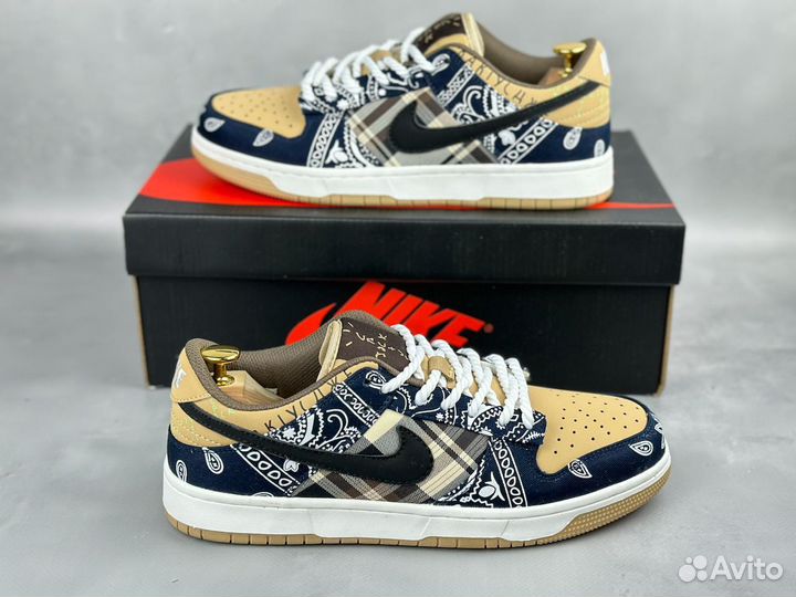 Кроссовки Nike SB Dunk Low Travis Scott