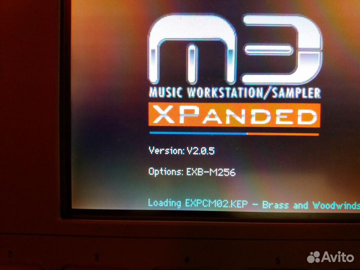 Синтезатор korg M3 XPanded