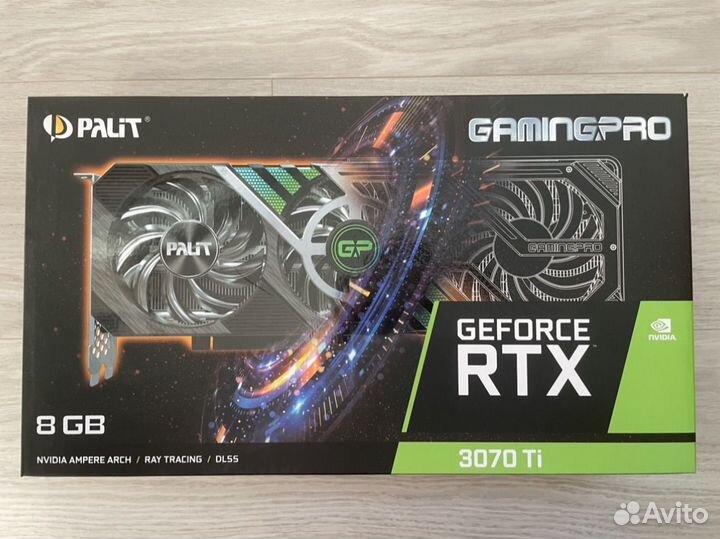 Видеокарта Palit 3070 ti gamingpro
