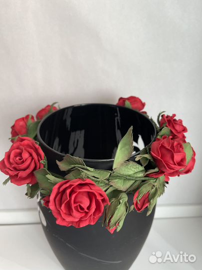 Венок на голову из цветов