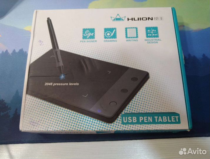 Графический планшет Huion h420