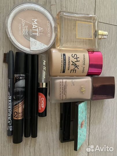 Набор косметики пакетом бу