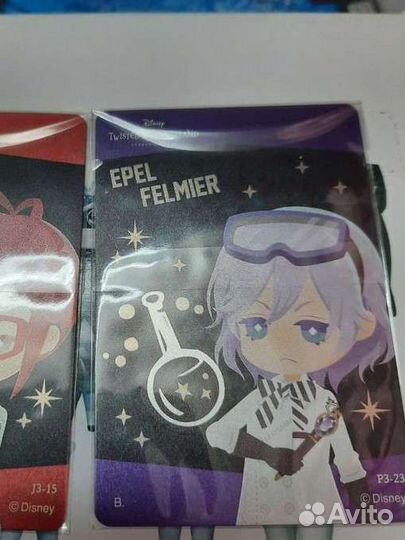 Карточки Twisted Wonderland аниме